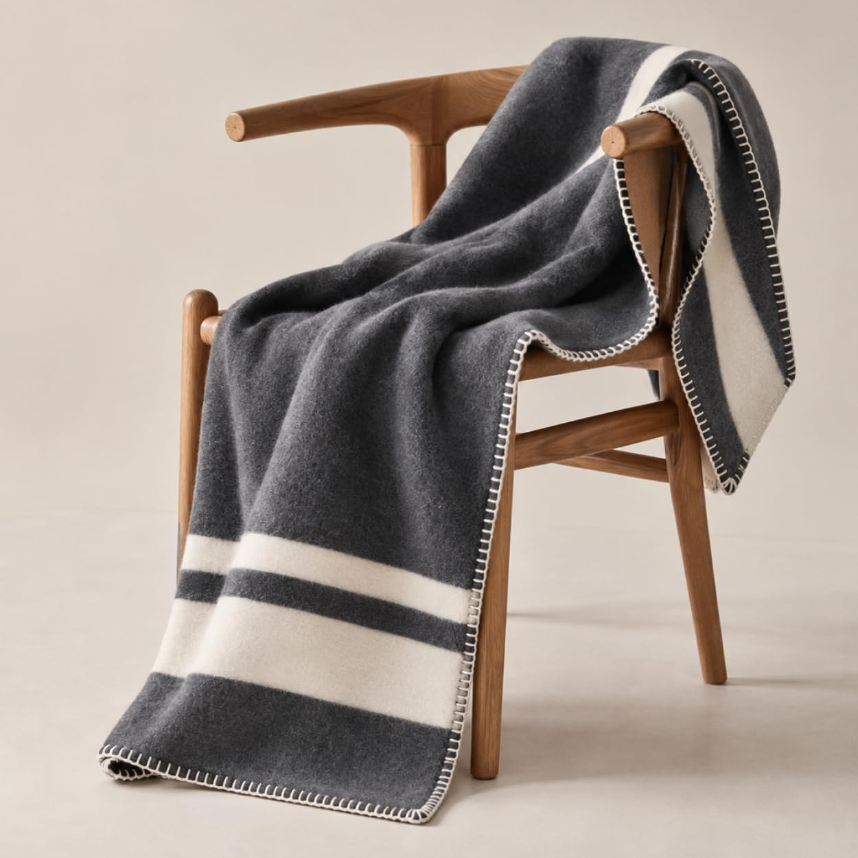 Highrise Throw Blanket, 50 x 70 in, Soft Cotton Blend - Slate | Amazon (US)