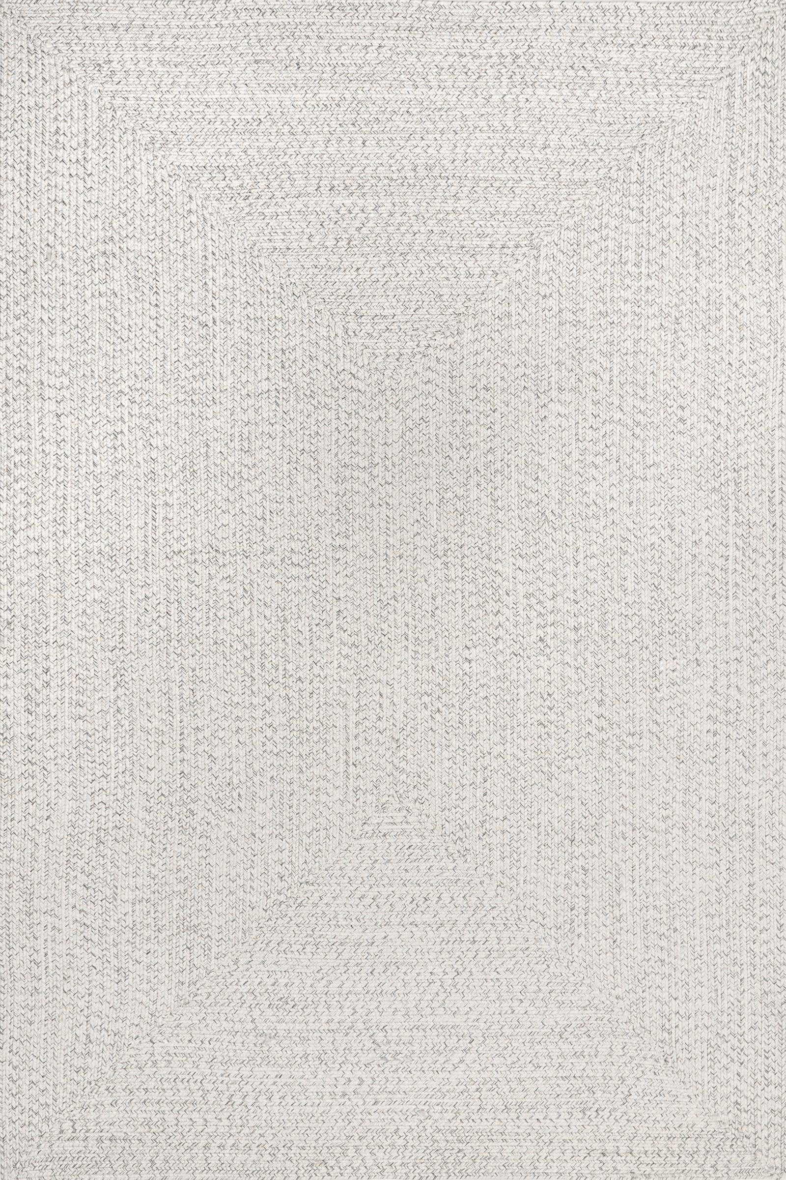 Everywhere Hand-Braided Indoor/Outdoor Rug | Ivory | Rugs USA