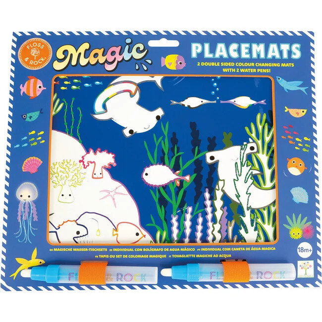 Magic Water Placemats - Ocean | Maisonette