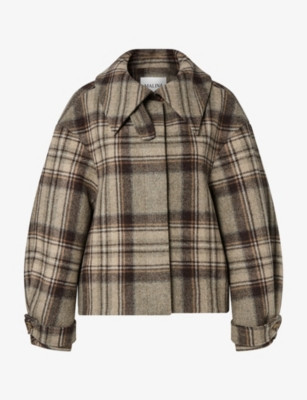 Callie Oversized Wool Jacket | Selfridges