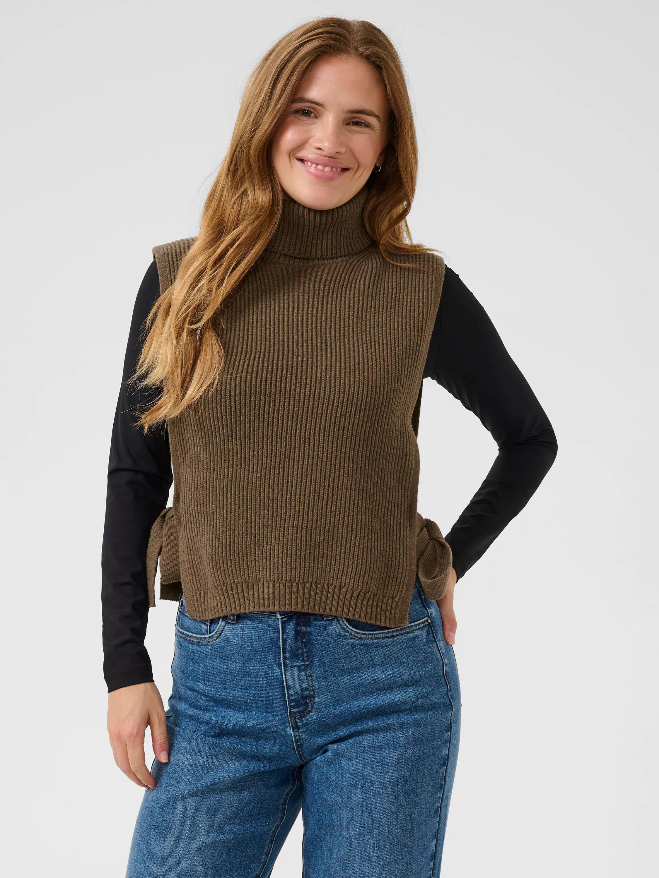 KAFFE Sally Knitted Vest | John Lewis (UK)