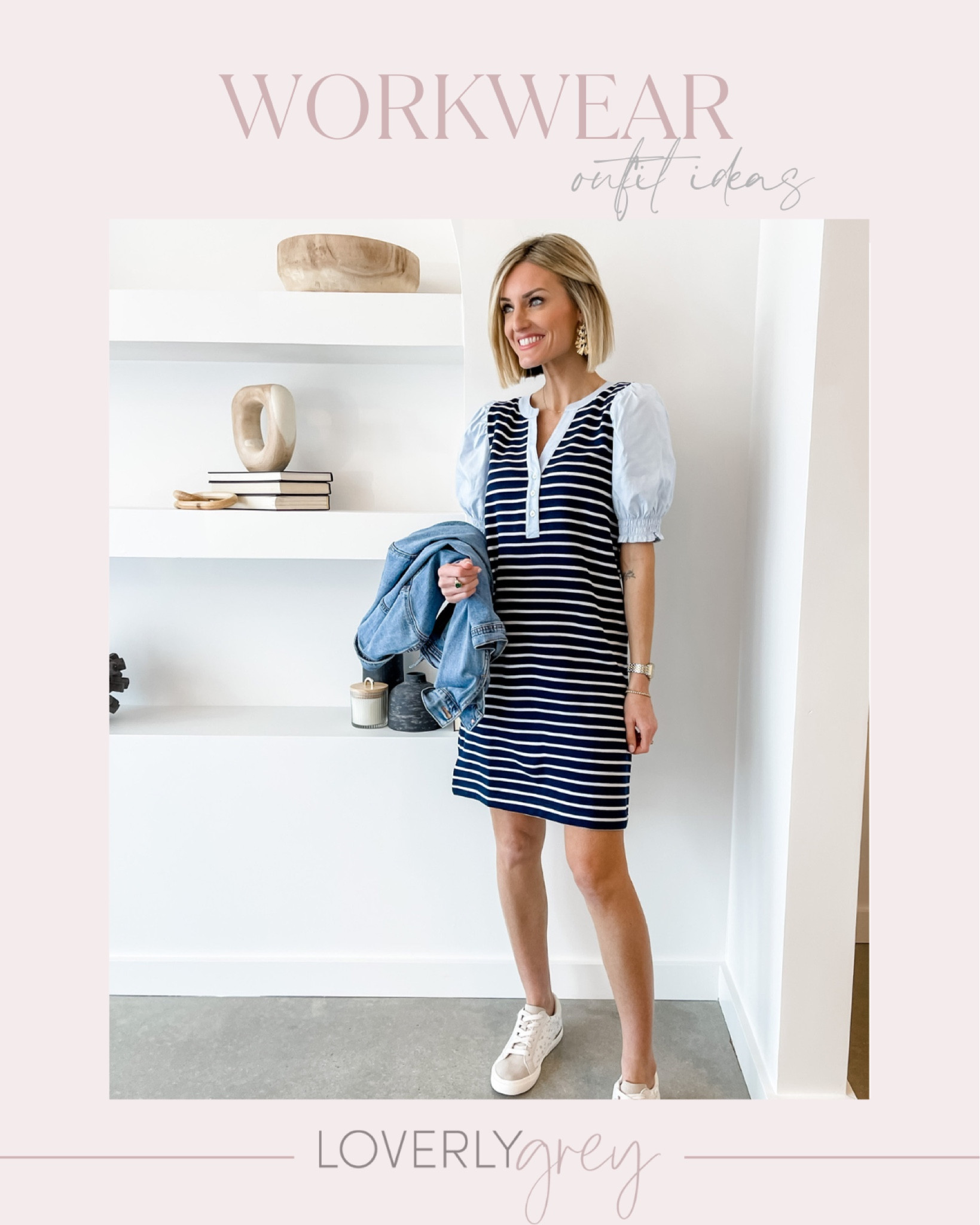 This dress can be worn with sneakers or heels 👏 Loverly Grey is wearing an XS 

#LTKsalealert #LTKstyletip #LTKworkwear