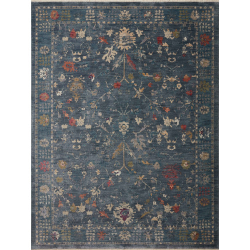 loloi Giada Gia-06 Denim/Multi 7'-10" X 10' Rug - Blue | Gracious Style