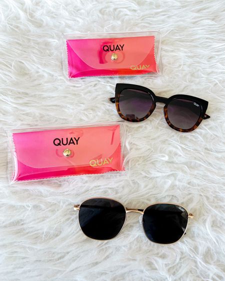 Quay sunglasses Buy One Get One Free! 

Sunglasses, beach essentials, vacation essentials, pool attire, travel essentials, spring break essentials, beach accessories, polarized sunglasses 

#LTKTravel #LTKSaleAlert #LTKSeasonal