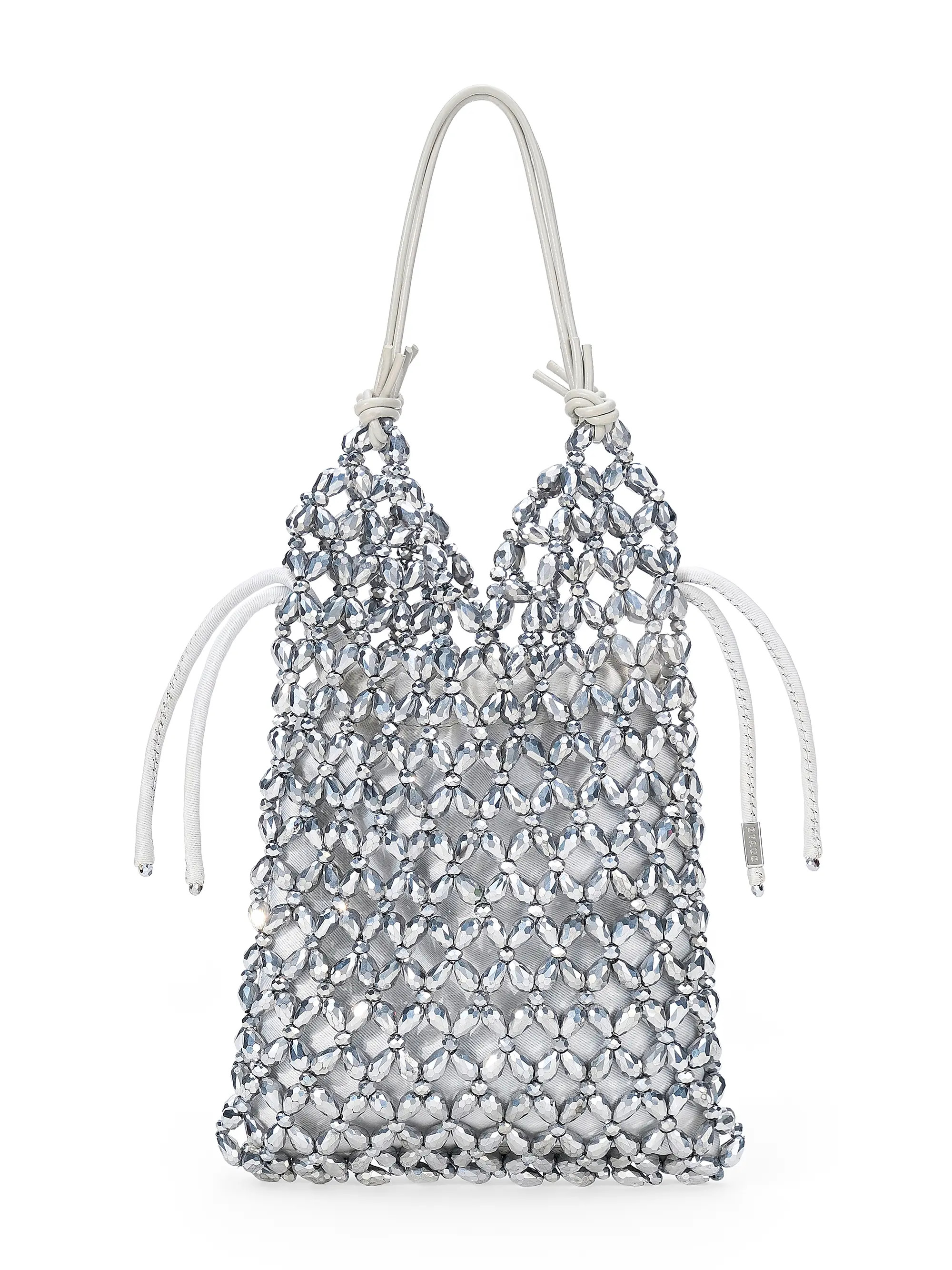 Staud Karla Crystal-Beaded Shoulder Bag | Saks Fifth Avenue | Saks Fifth Avenue