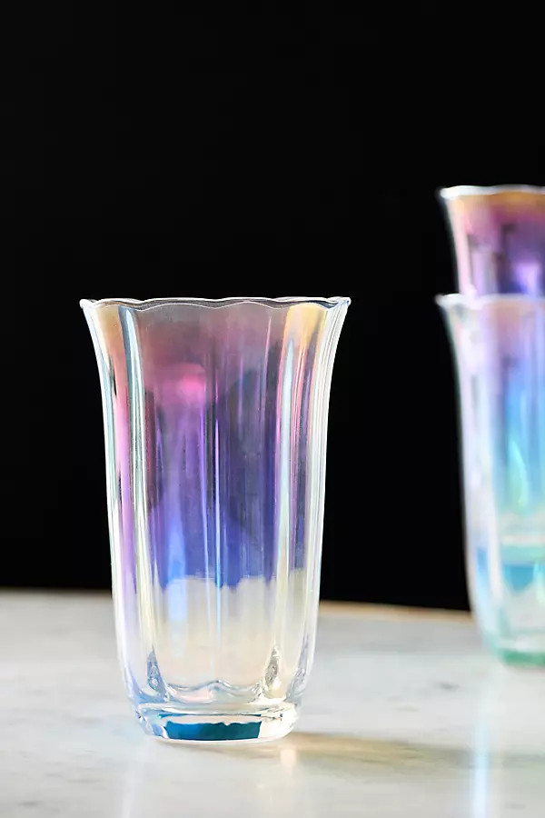 Fleur Juice Glasses, Set of 4 | Anthropologie (UK)