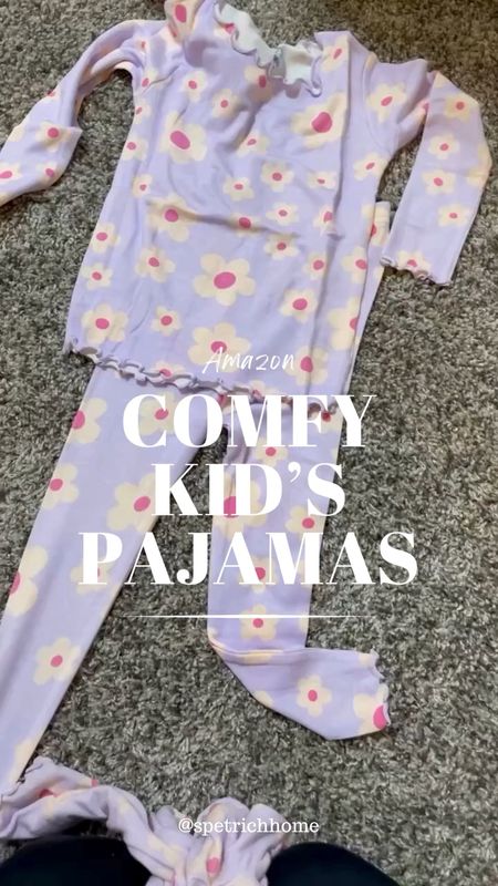 Our family LOVES these kid’s pajamas from Amazon. They’re so soft and comfy, and come in baby - older kid sizes (boy and girl styles!). On sale now 👏🏼

#clothing #bedtime #sleepwear #longsleeve #pjs 

#LTKVideo #LTKsalealert #LTKkids