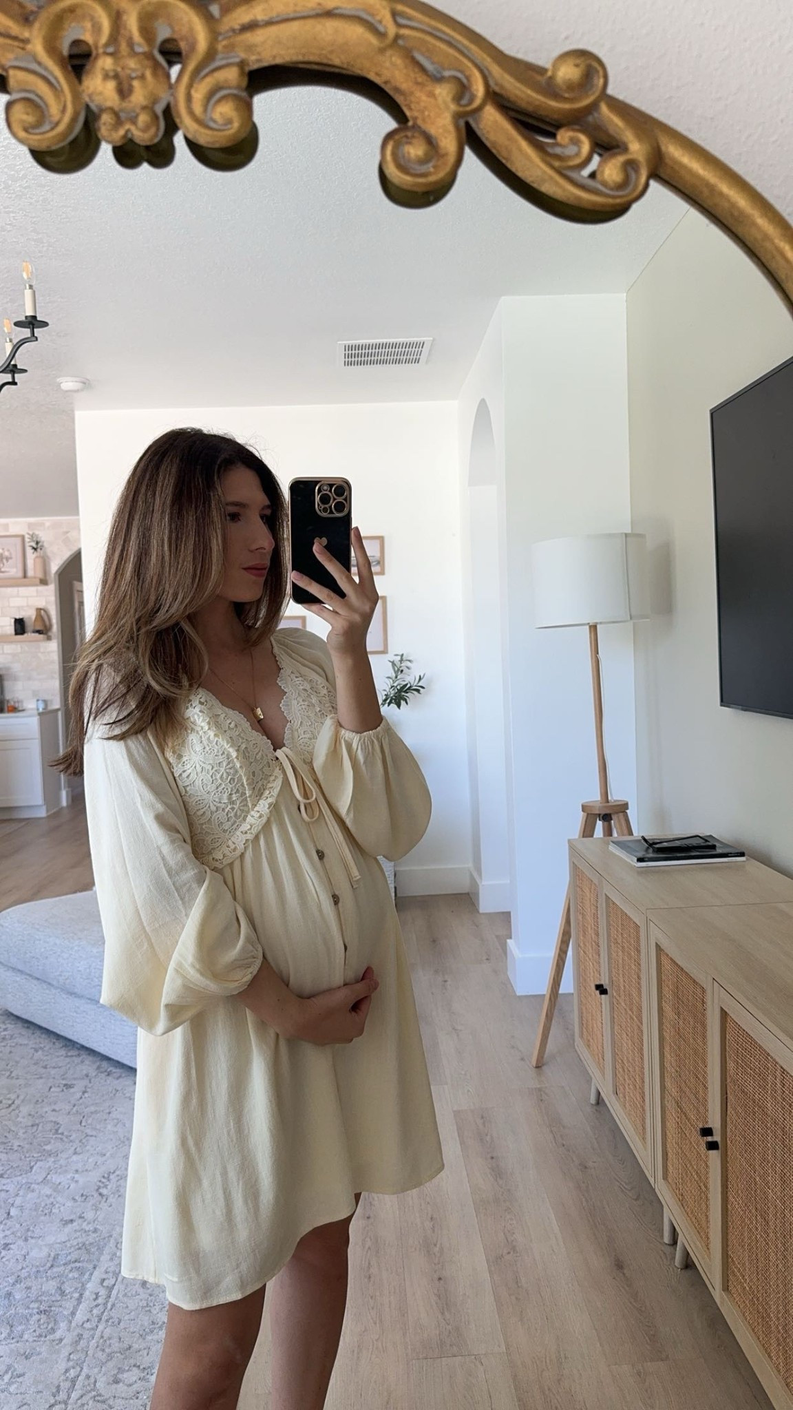 One of my most favorite dresses during pregnancy 😍 #pregnancy #maternityoutfit #maternityoutfits 

#LTKBaby #LTKBump #LTKSaleAlert