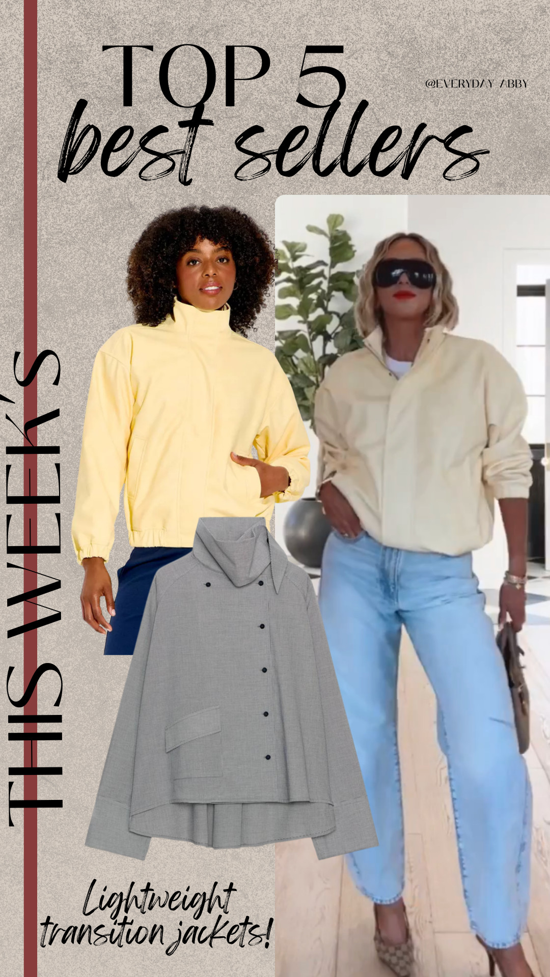 Obsessed with these jackets! The perfect lightweight jackets for transitioning weather! 

 #LTKgrwm #LTKootd