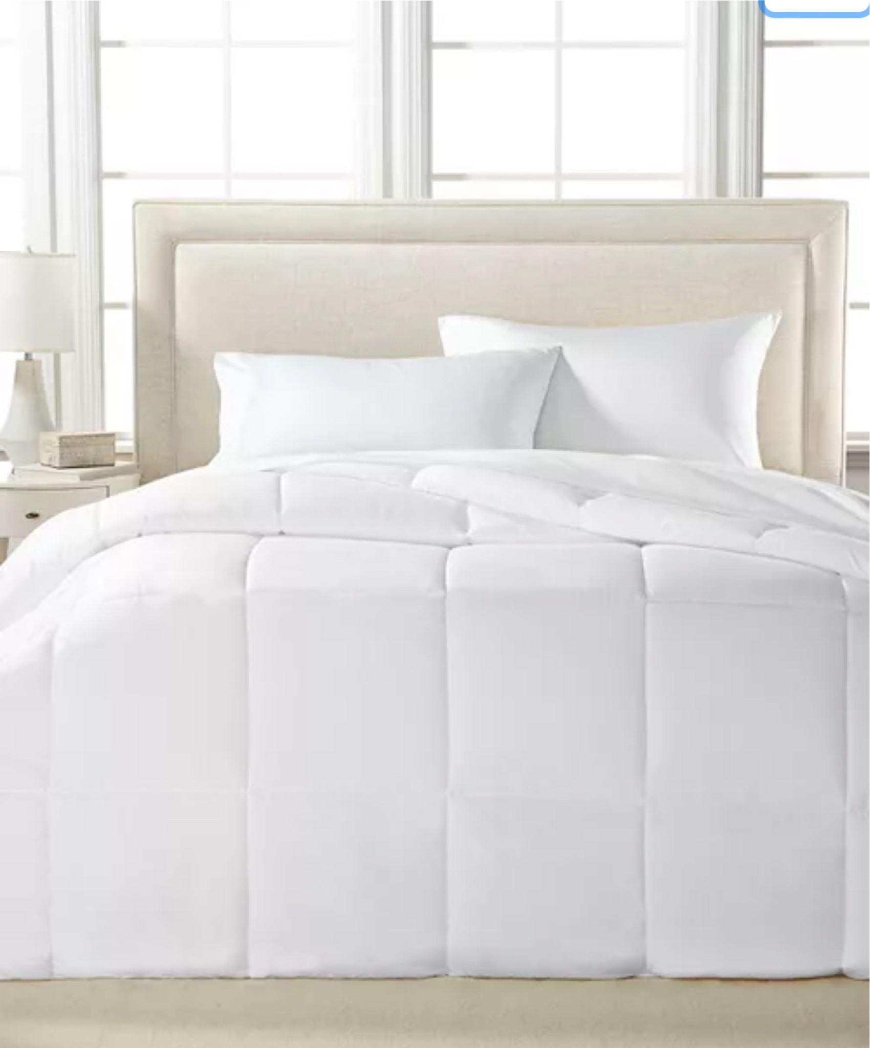 Color Hypoallergenic Down Alternative Light Warmth Microfiber Comforter
Several sizes and colors available.
$19.99 (Regular $120)

#LTKHome #LTKSeasonal #LTKSaleAlert