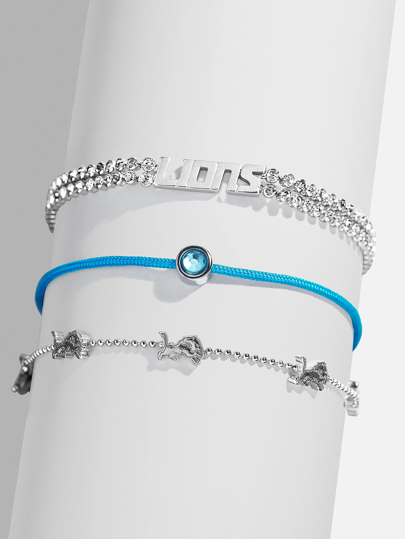 NFL Bracelet Set - Detroit Lions | BaubleBar