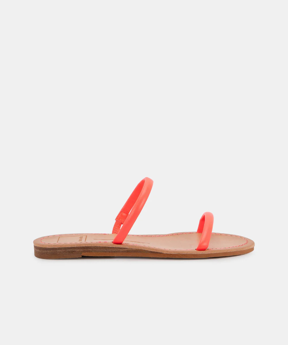 DARLA SANDALS IN CORAL STELLA | DolceVita.com