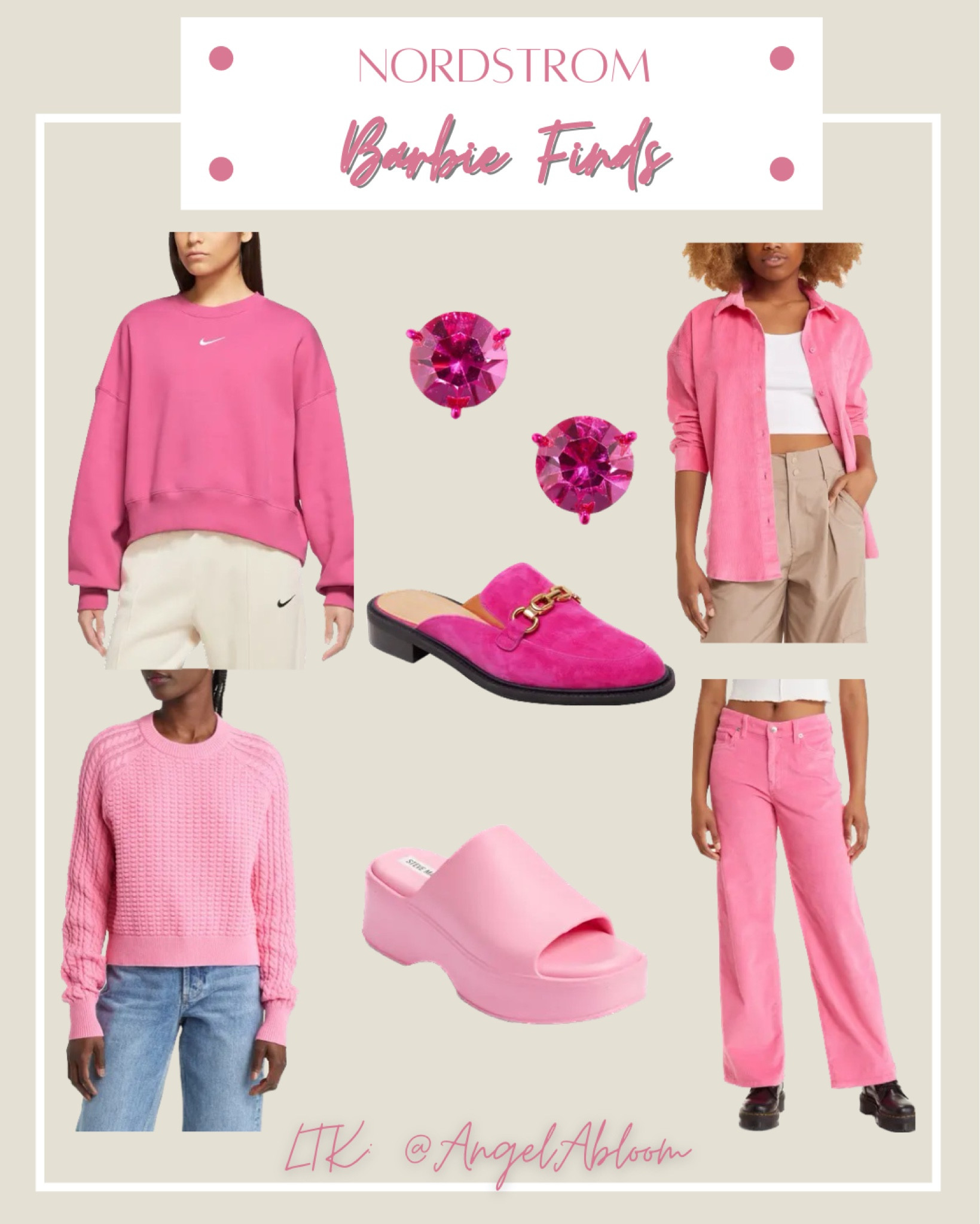 Nordstrom Barbie finds. 


#nordstrom #ltkxnsale #nordstromanniversary #barbiefinds #barbie #pinkfinds #pinkfashion #pinkthings 

#LTKxNSale #LTKFind #LTKsalealert