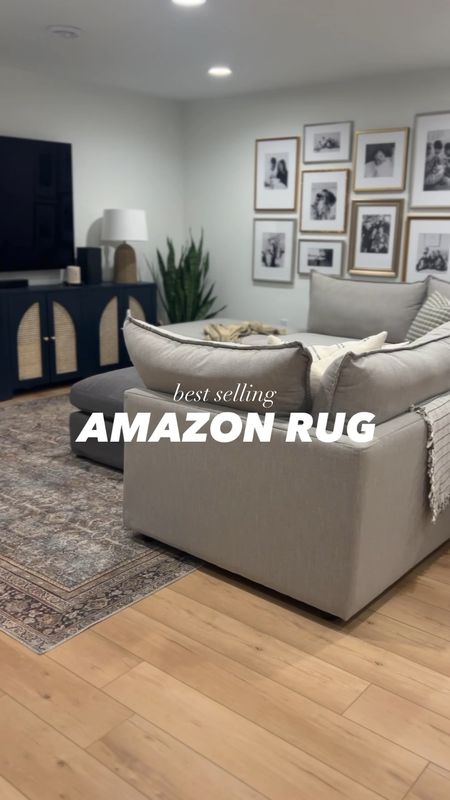 Amazing deal! Get this Amazon moody/vintage rug for 68% off right now!! (For the 7’6”x9’6” size)

It’s one of my favorite rugs and extremely durable. Perfect for a high traffic area or if you have kids/pets. I’ve even spilled an entire cup of coffee on it and it cleaned right up 😄 The moody olive, charcoal-navy colors work with any colored sofa and any style!

Follow me @frengpartyof6 for more affordable + neutral home inspiration!

#amazonhome #amazonfind #affordablehomedecor #homedecor #basement #boujeeonabudget #basementdesign

#LTKsalealert #LTKstyletip #LTKhome