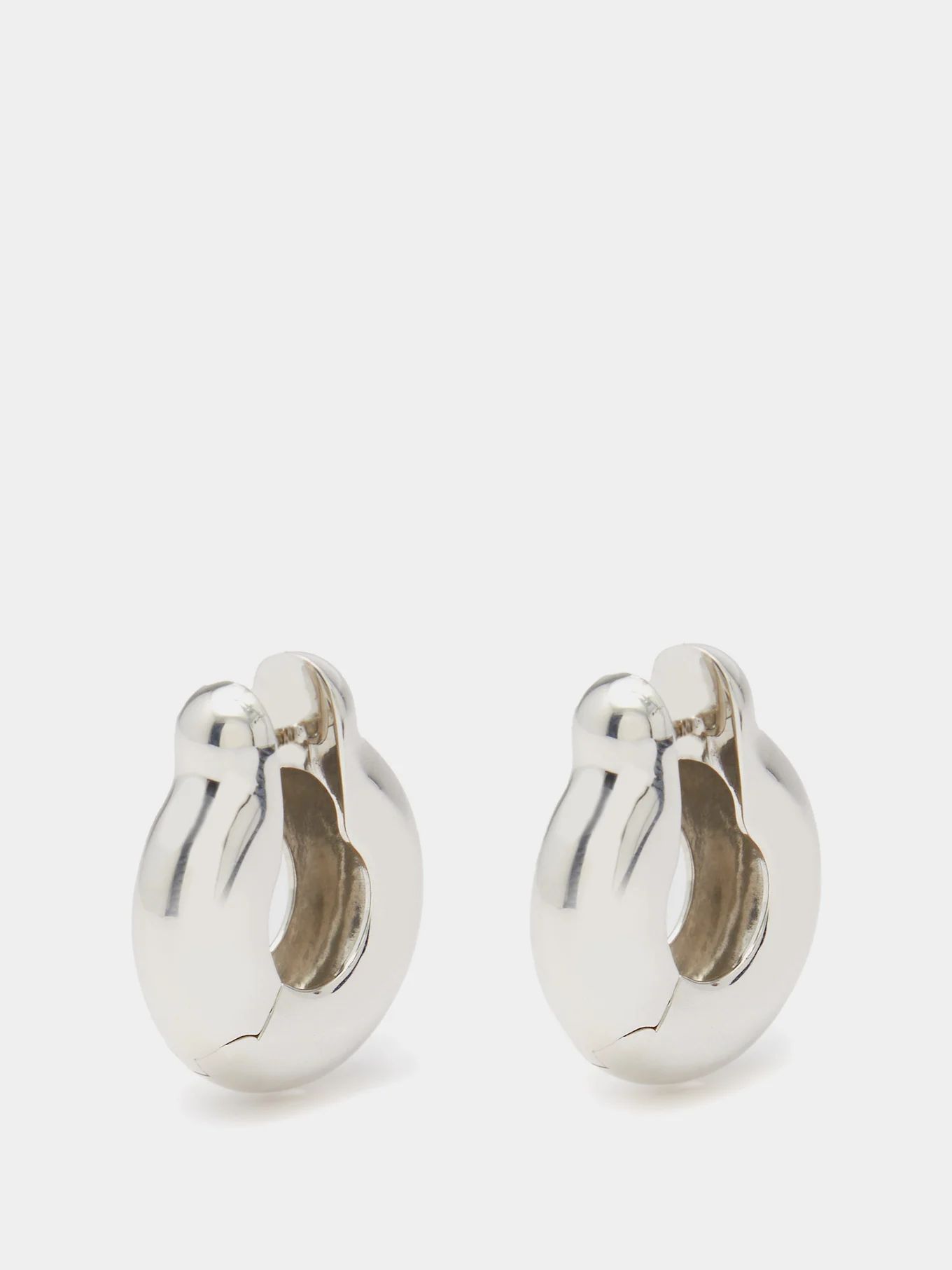 Ample sterling-silver hoop earrings | Annika Inez | Matches (US)