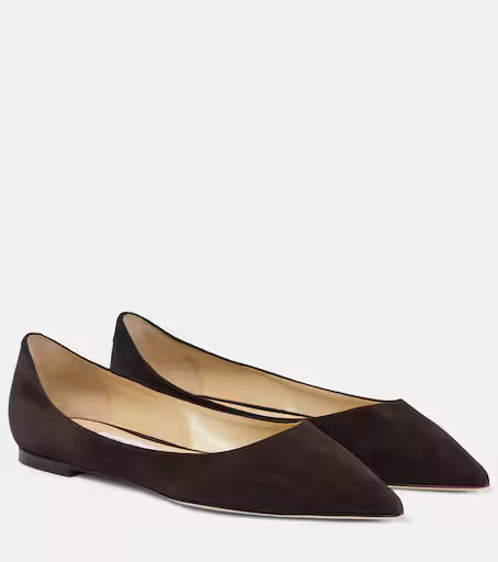 Love suede ballet flats | Mytheresa (US/CA)