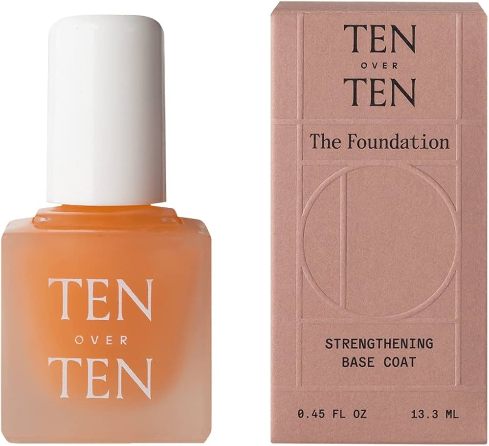 Tenoverten - The Foundation Fortifying Base Coat | Clean, Natural, Non-Toxic Nail Care (0.45 fl o... | Amazon (US)