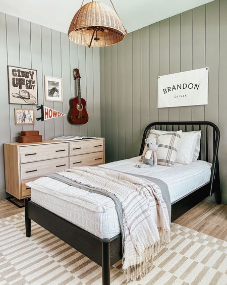 More links from my sons room 🤠

#boysroom #kidsroom #western #country #twinbed #amazon #walmart #target #crateandbarrel #crateandkids #wayfair #rattanlight #namebanner #kidswall 

#LTKfamily #LTKhome #LTKfindsunder100