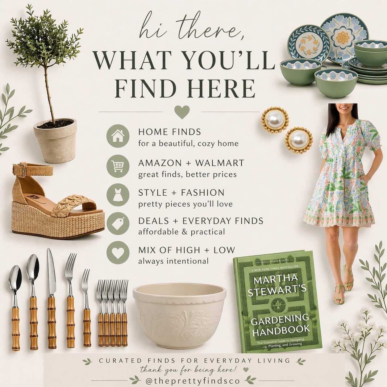 hi, I’m so glad you’re here 🤍

this is where I’ll be sharing
• pretty home finds
• amazon + walmart favorites
• style pieces I love
• everyday deals that are actually worth it

a mix of high + low, always intentional✨

#LTKdayinmylife #LTKHome #LTKMothersDay