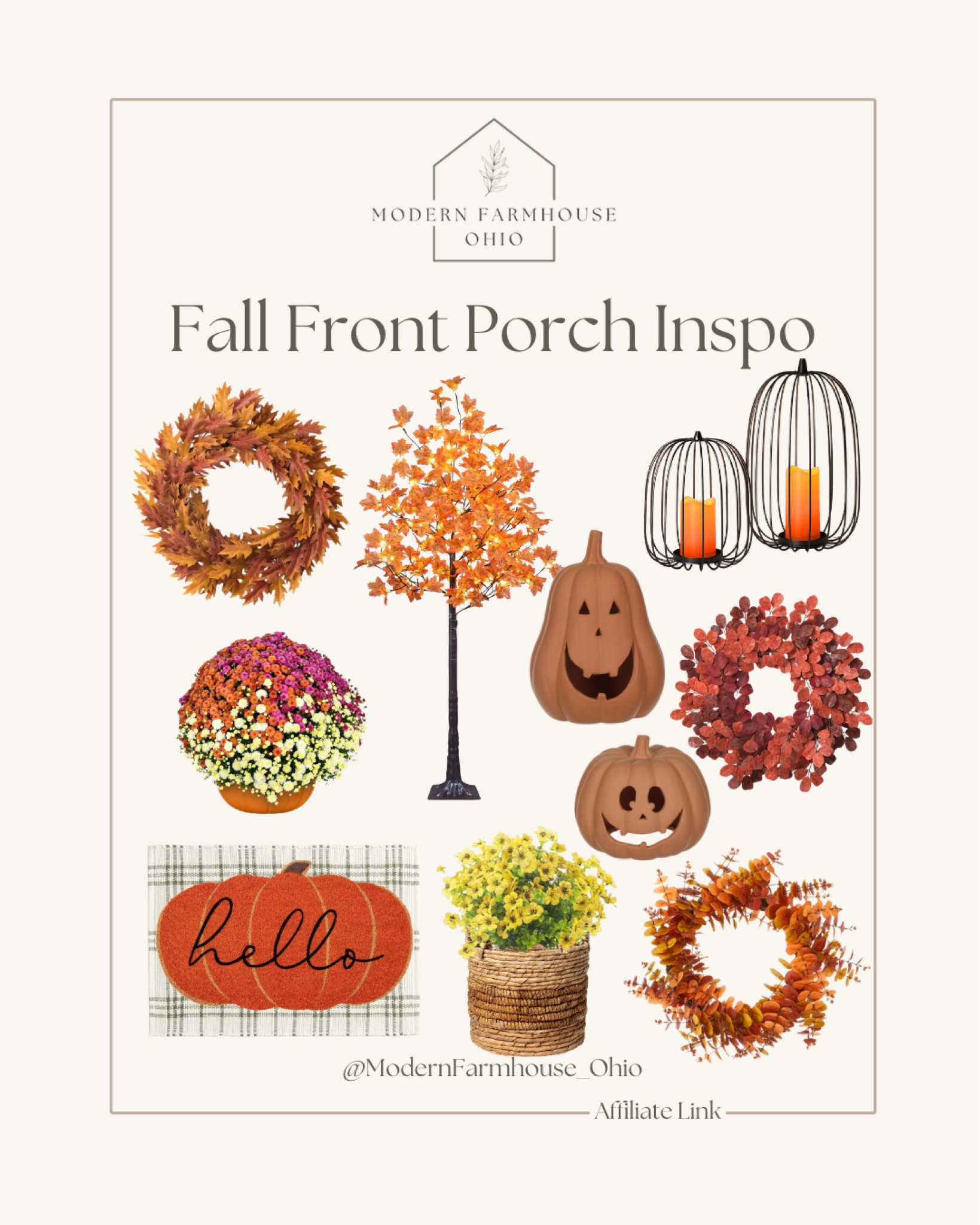 Fall front porch decor inspo! So many affordable pieces!! 🎃

#LTKHome #LTKFallSale #LTKSeasonal