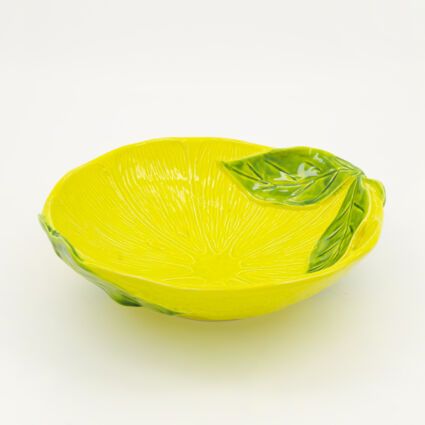 Yellow Lemon Bowl 8x29cm | TK Maxx
