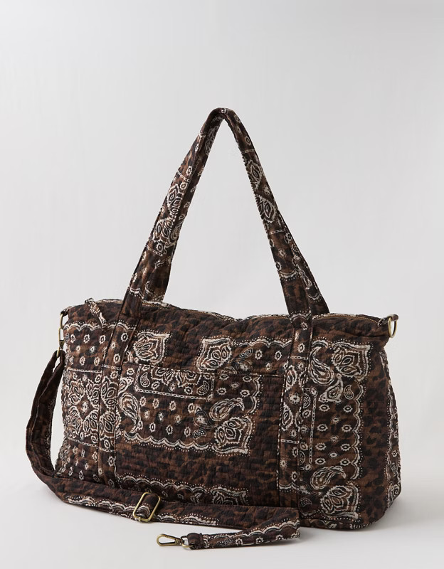 Aerie Quilted Duffle Bag | Aerie