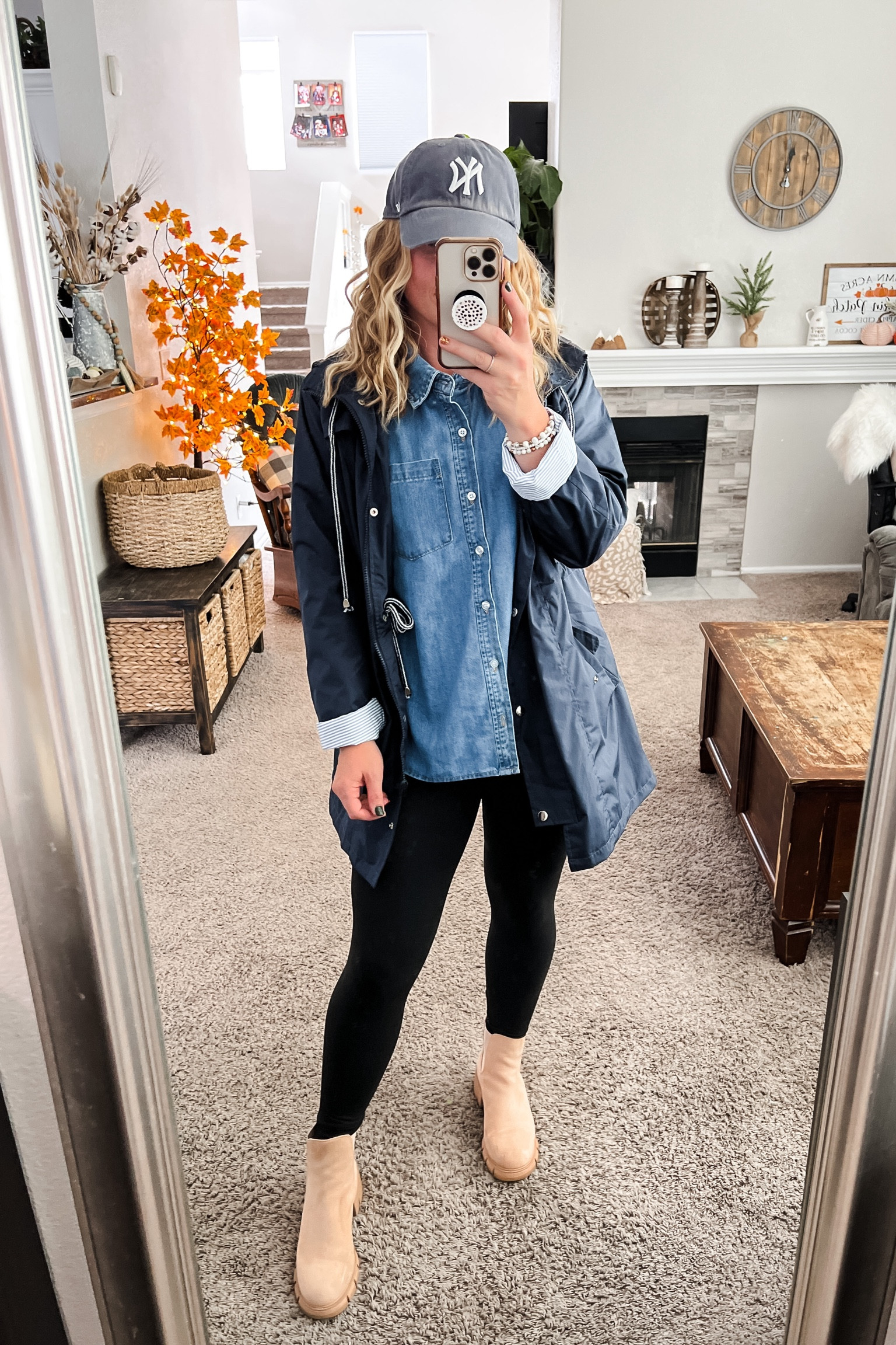 Rain jacket ON SALE + COUPON | Layered fall outfit with a button down denim shirt, faux leather leggings, rain jacket and nude Chelsea boots


//Fall outfits 2024, rainy day outfit, fall fashion finds,petite fashion, casual mom outfit ideas, fall outfit amazon, amazon outfit ideas, casual outfit ideas, outfit inspo, casual fashion, amazon fall fashion,  casual outfit fall, cute casual outfit, outfit ideas fall, amazon shoes, amazon bag, purse, size 4-6, casual fall outfits, casual outfit ideas everyday, fall tops, fall shoes, fall bags #ltkfindsunder100 #ltksalealert #ltkseasonal 


#LTKFindsUnder50 #LTKStyleTip #LTKShoeCrush
