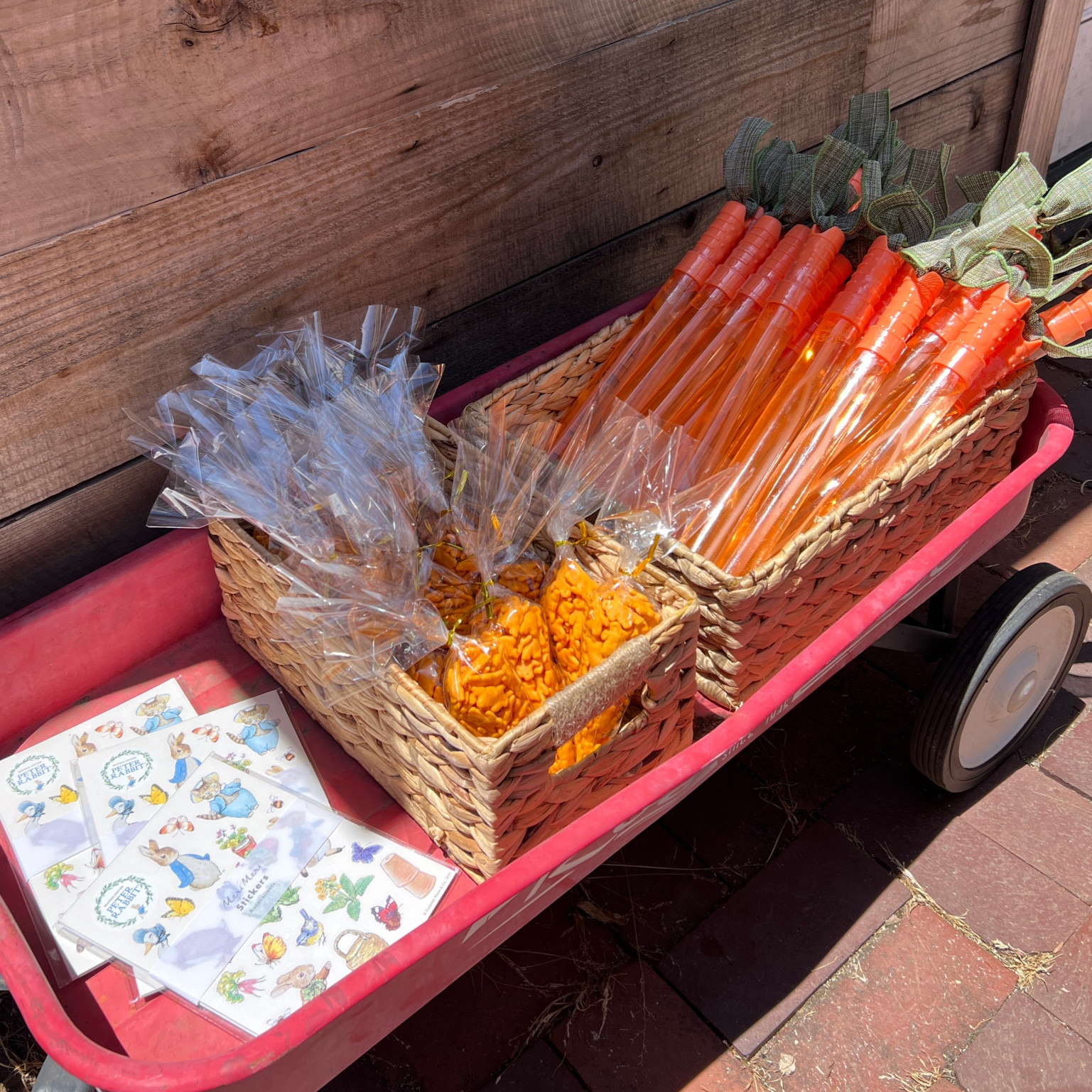 Peter Rabbit themed 3rd birthday party favors! 

#LTKParties #LTKFamily #LTKKids