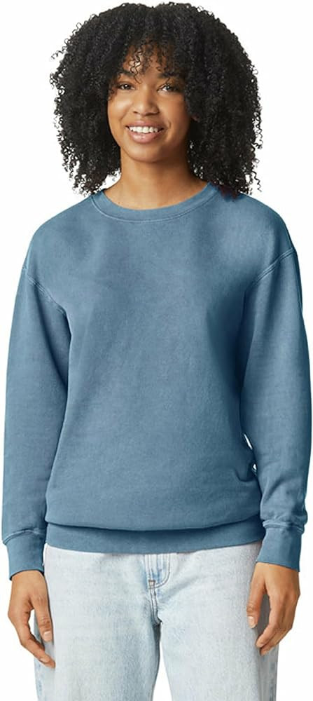 Comfort Colors Adult Lightweight Cotton Crewneck Sweatshirt, Style G1466 | Amazon (US)