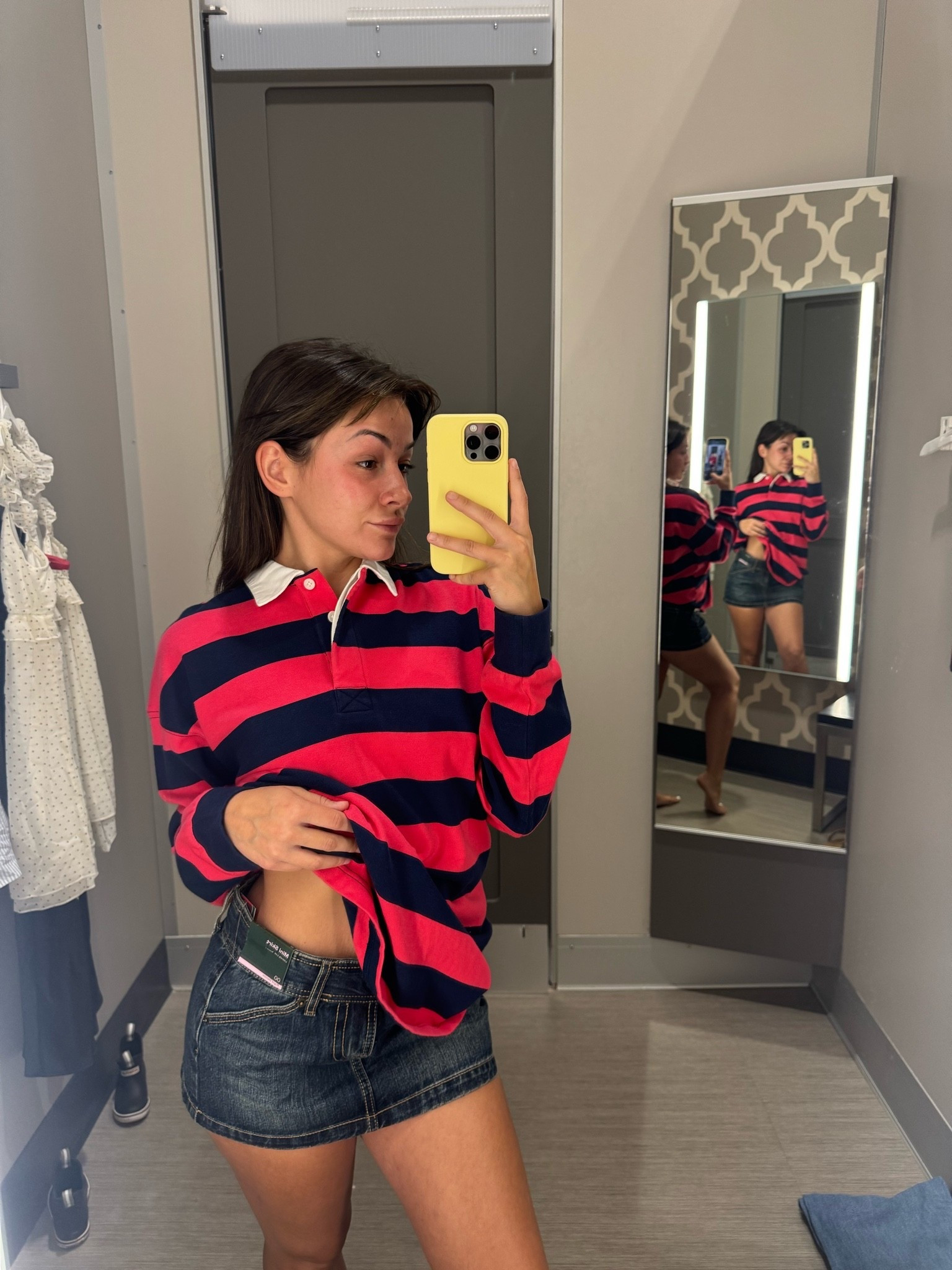 Such a cute Y2K fit! I am wearing a 0 in the skirt and have a small on in the top! I can not wait for fall season!

#LTKPetite #LTKSeasonal #LTKootd