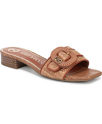 Women's Kandie2 Buckle Block Heel Slide Sandals | Macy's
