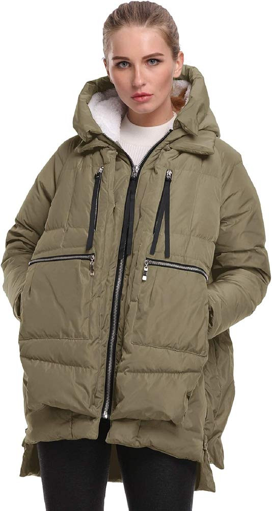Women's Winter Down Jackets Long Down Coats Warm Parka with Hood | Amazon (US)
