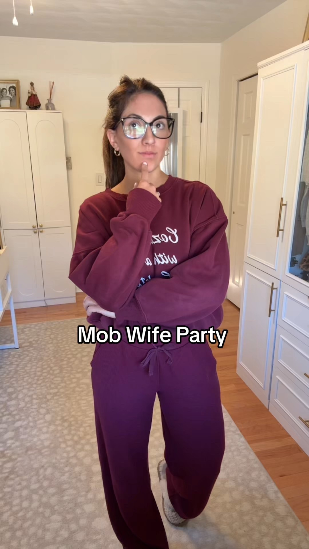 Mob wife wine club dinner party 

#LTKgrwm