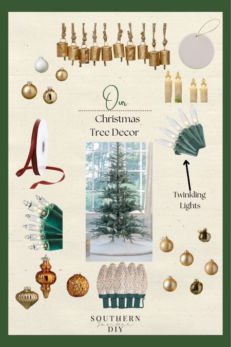 Everything we use to decorate our sparkly vintage inspired Christmas tree 

#LTKSeasonal #LTKHoliday #LTKCyberWeek