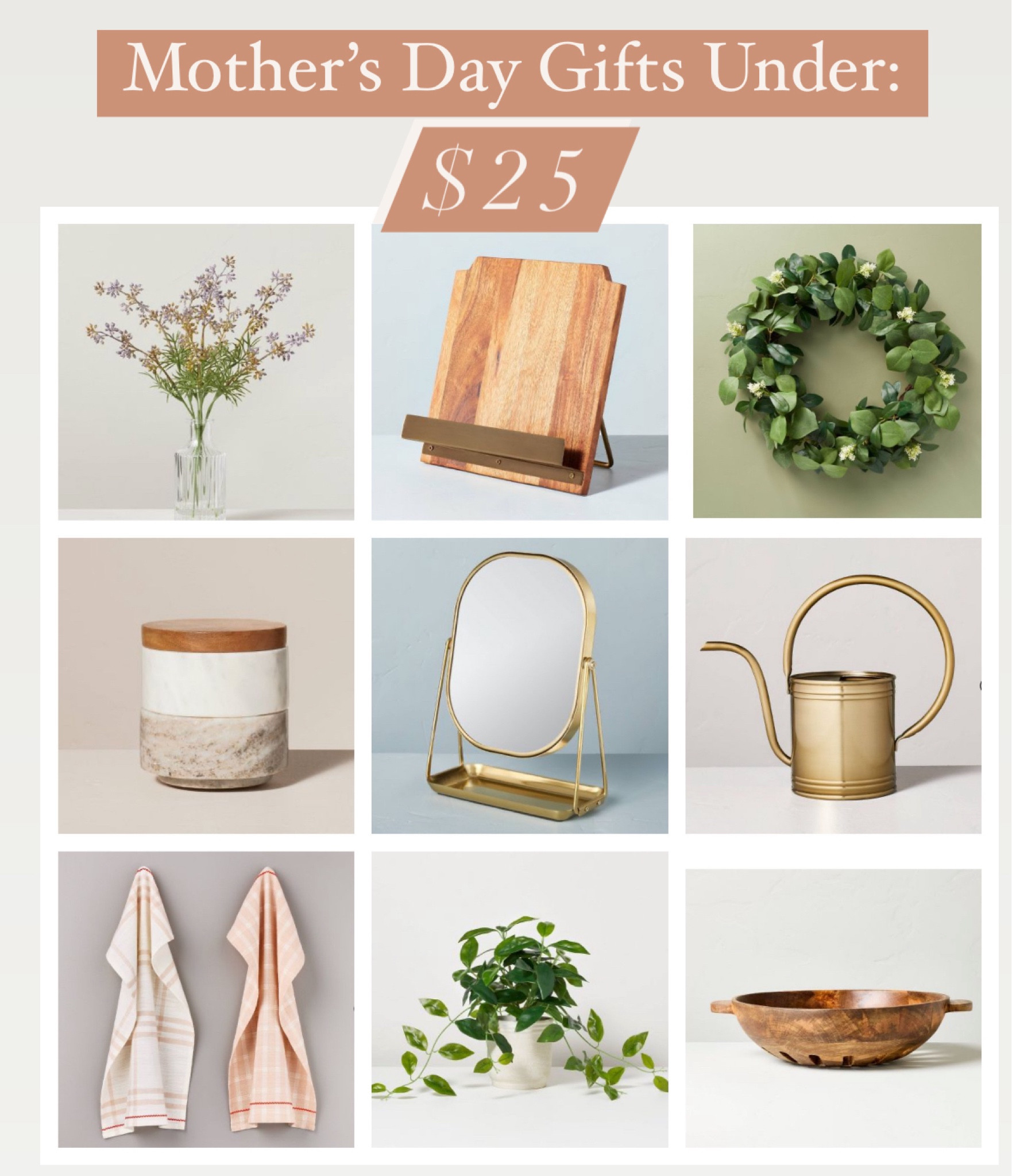 We promise your Mom will love these gifts for Mother’s Day! All $25 and under - grab a few! 

#LTKfamily #LTKGiftGuide #LTKSeasonal