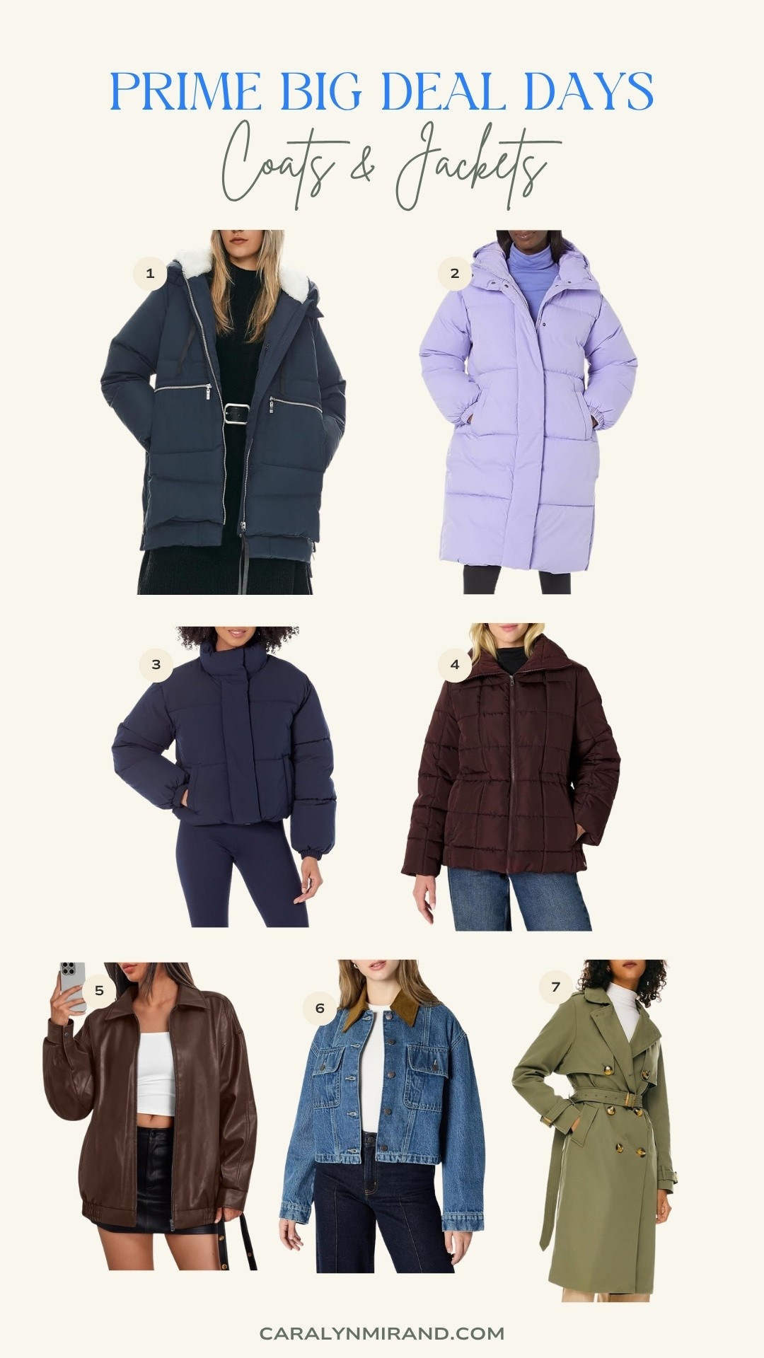 Prime bid deal day finds - coats and jackets for fall & winter!
