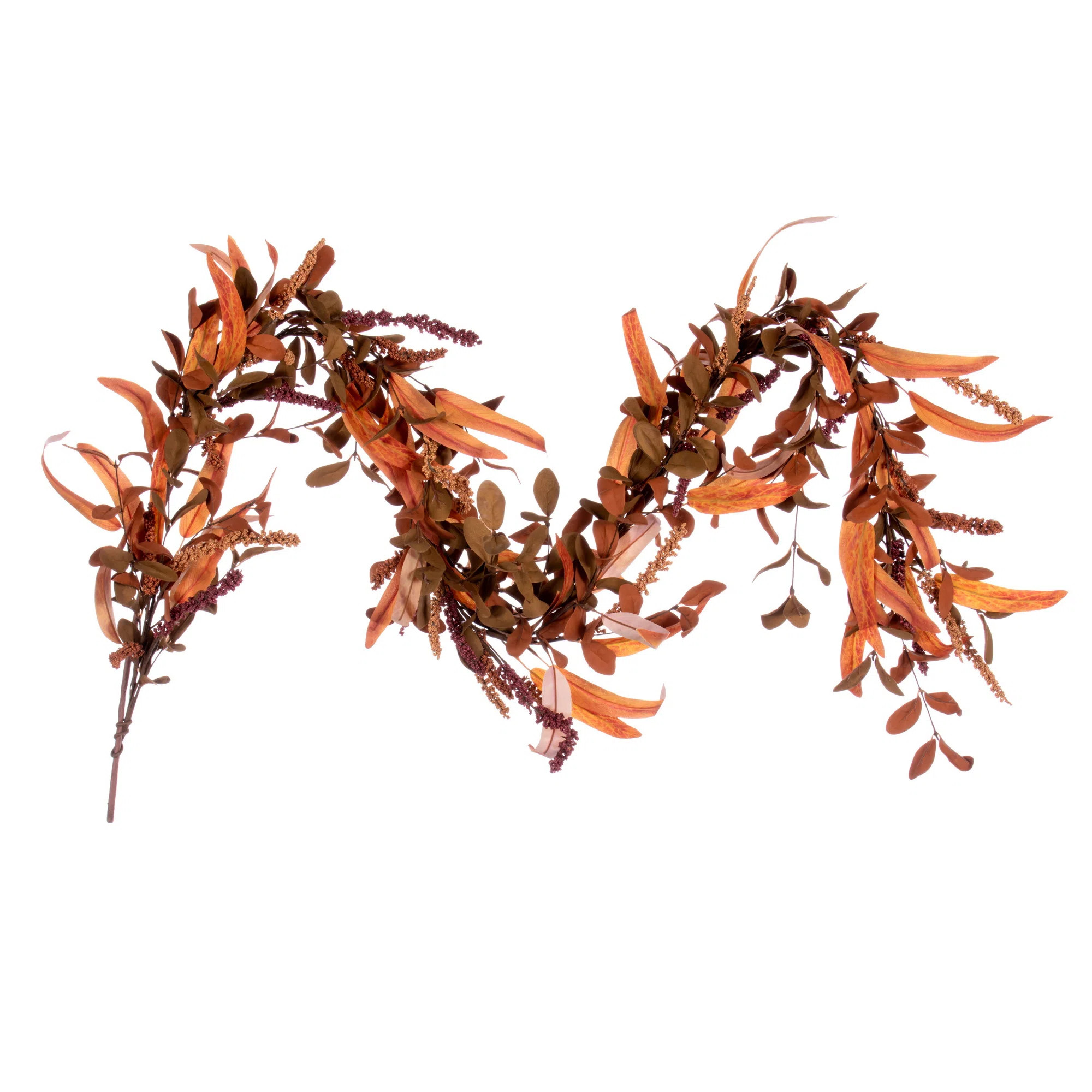 Primrue 5' Artificial Autumn Berry and Foliage Garland | Wayfair | Wayfair North America