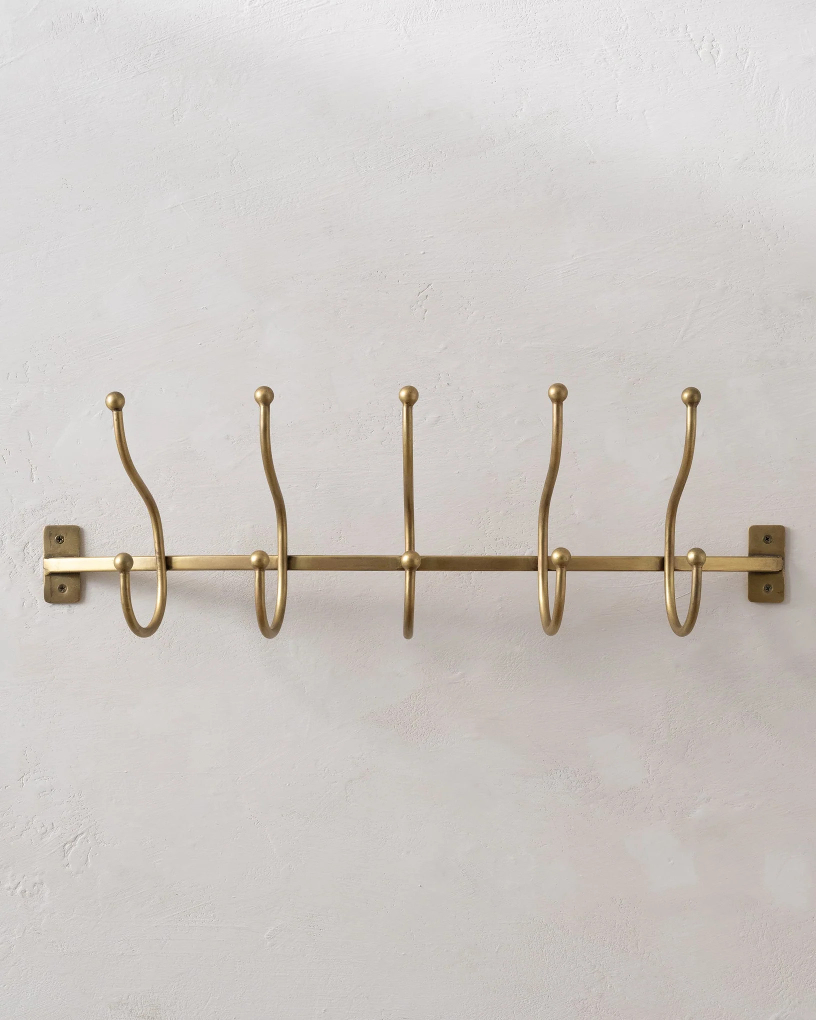 Webster Antique Brass Hook Rack | Magnolia