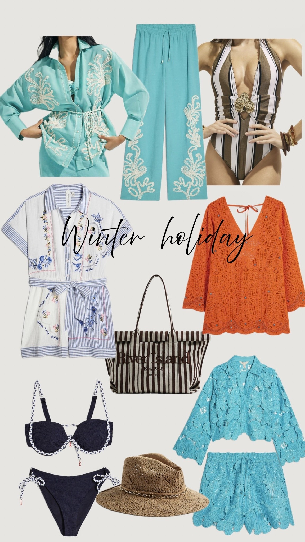 Some new in winter holiday pieces! 🌴💛 

#LTKtravel #LTKuk #LTKswimwear