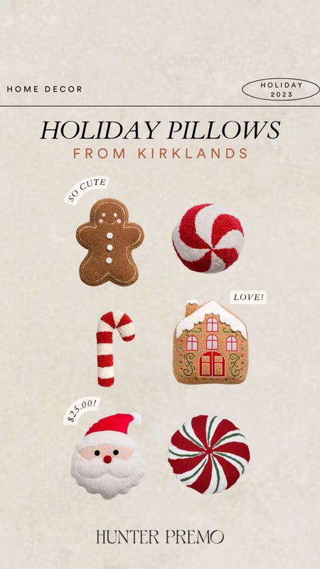 Holiday pillows from Kirklands! 




#LTKhome #LTKHoliday #LTKSeasonal
