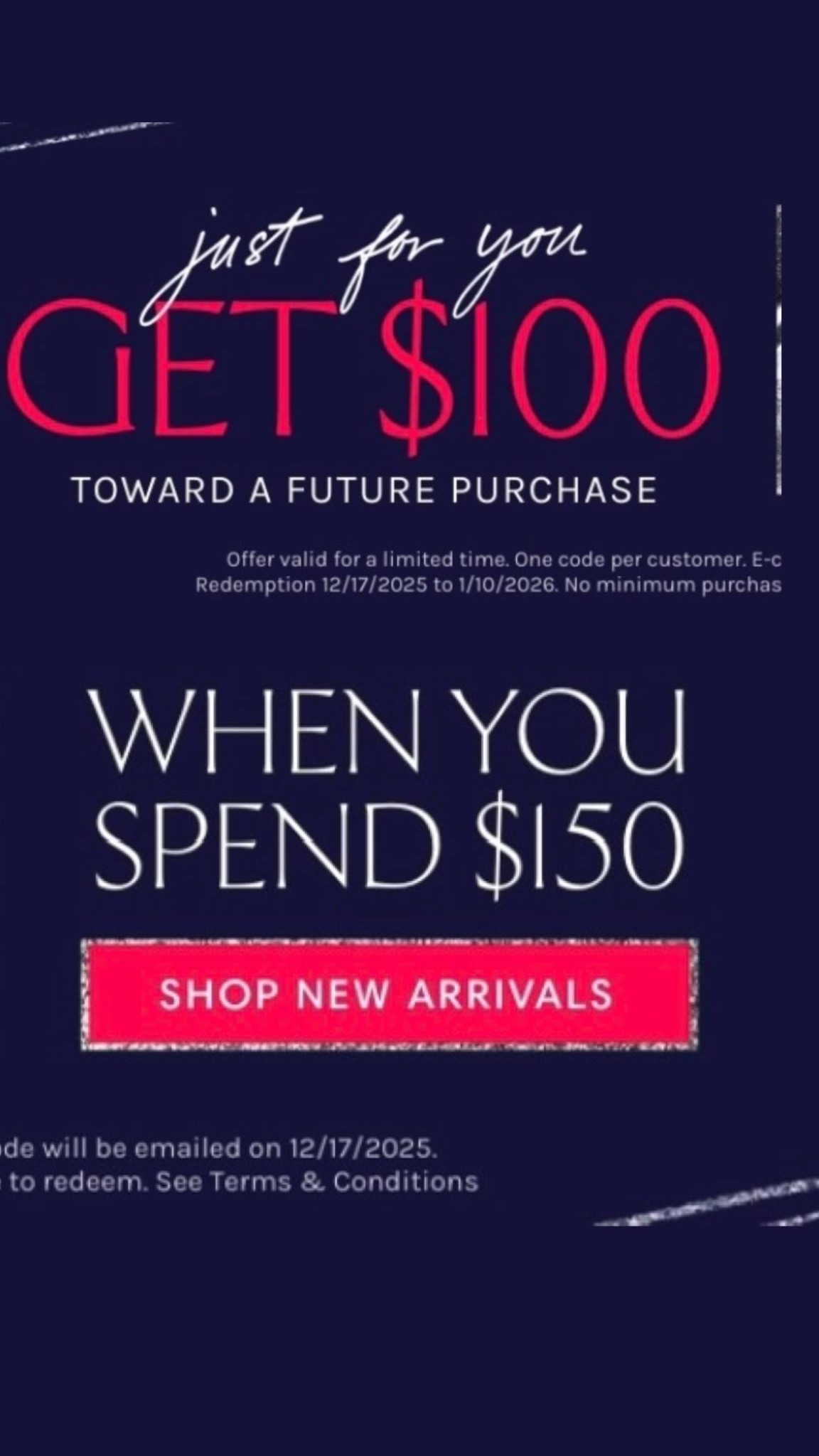 Spend $150 at Free People and get a $100 gift card for you!

Free People. Christmas Gifts. Gift Idea. 

#LTKHoliday #LTKSaleAlert #LTKGiftGuide