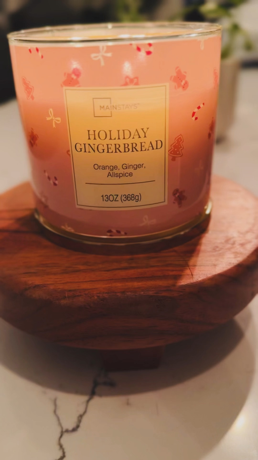 Is it really Christmas until the house smells like gingerbread? 🍪 This 3-wick candle from Walmart is giving me all the cozy holiday vibes I need. 🎄✨ There’s nothing like that sweet, spiced warmth filling every room! #LTKHoliday #Walmart #GingerbreadVibes #CozyChristmas

#LTKSeasonal #LTKGiftGuide #LTKHoliday
