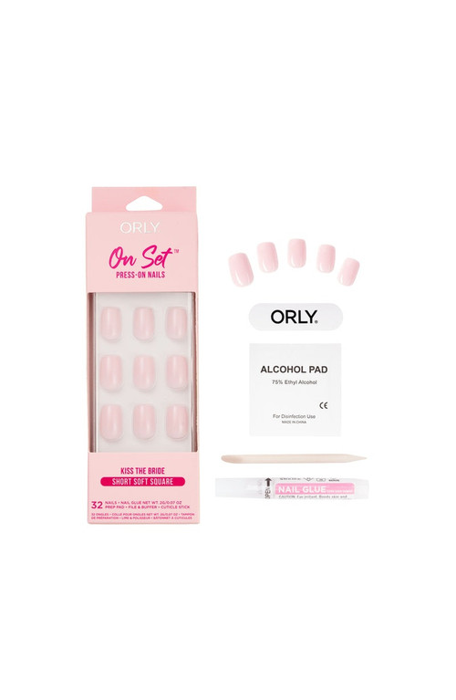 ORLY Kiss The Bride Press-On Nails in Solid at Nordstrom | Nordstrom