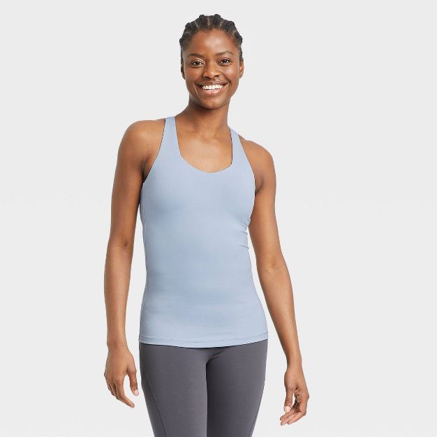 Women's Training Tank Top with Shelf Bra - All in Motion™ | Target