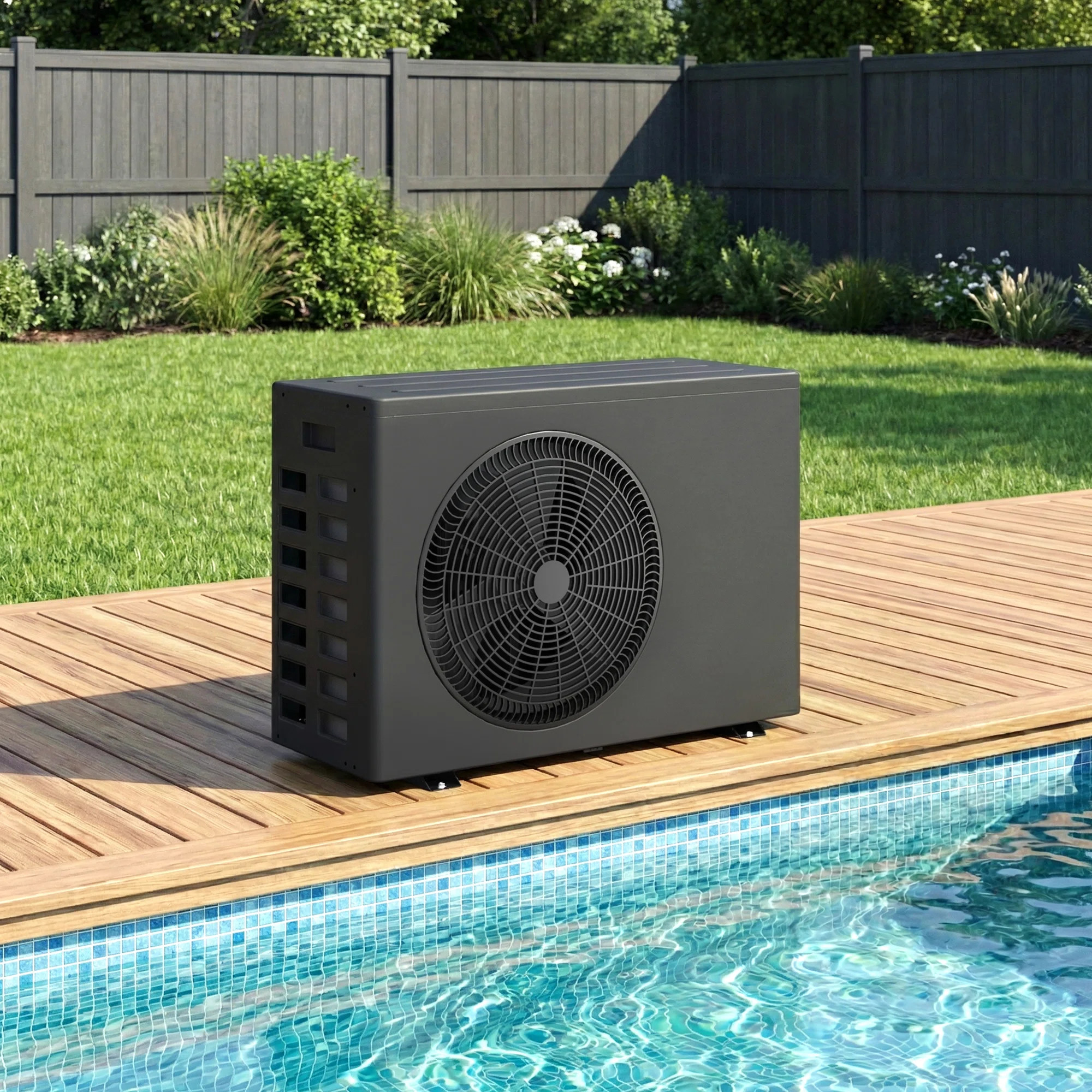 EROMMY 35,000 Btu Pool Heat Pump With Remote App Control, High-efficiency Pool Heater For Above G... | Wayfair North America