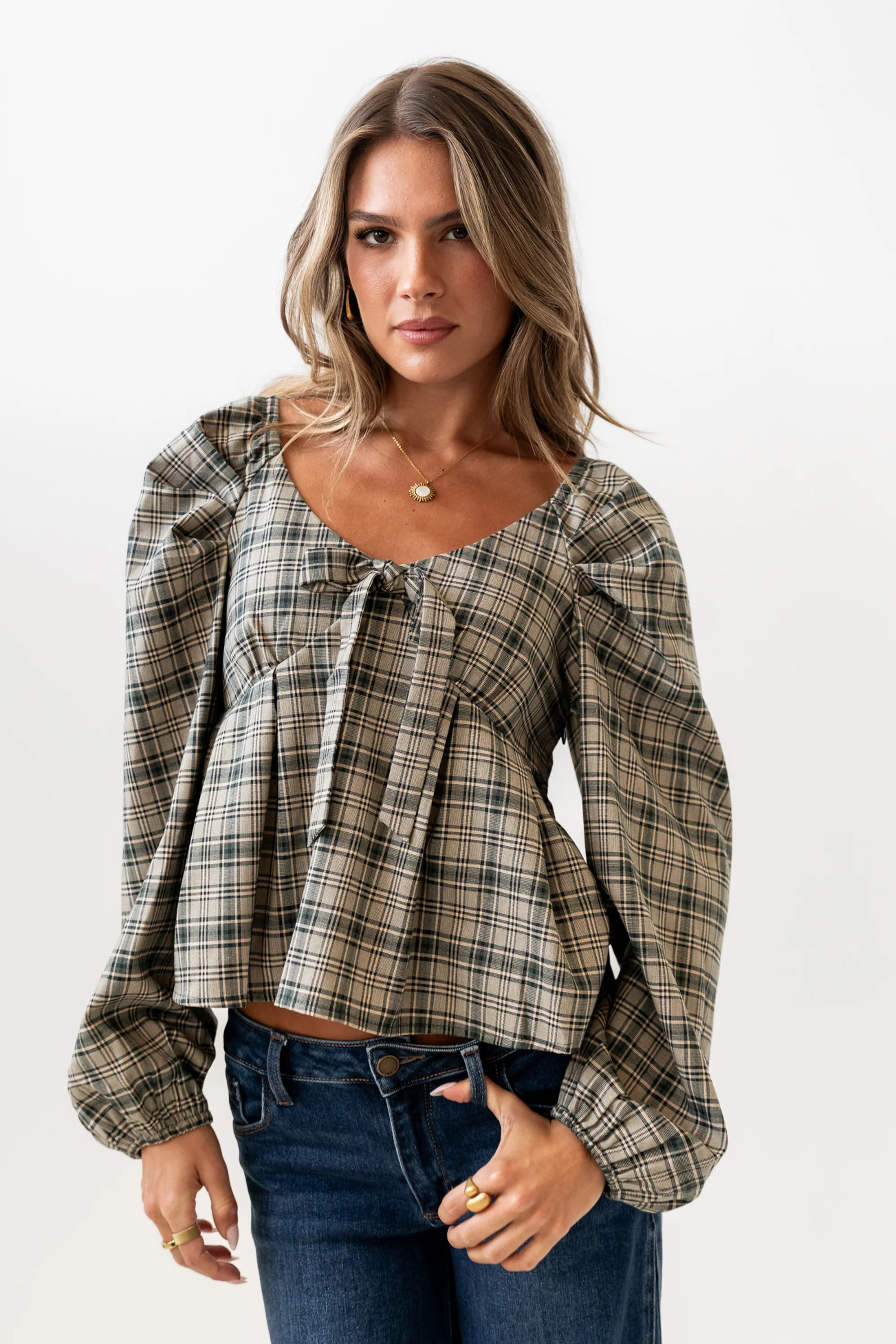 Smith Plaid Blouse | Böhme US