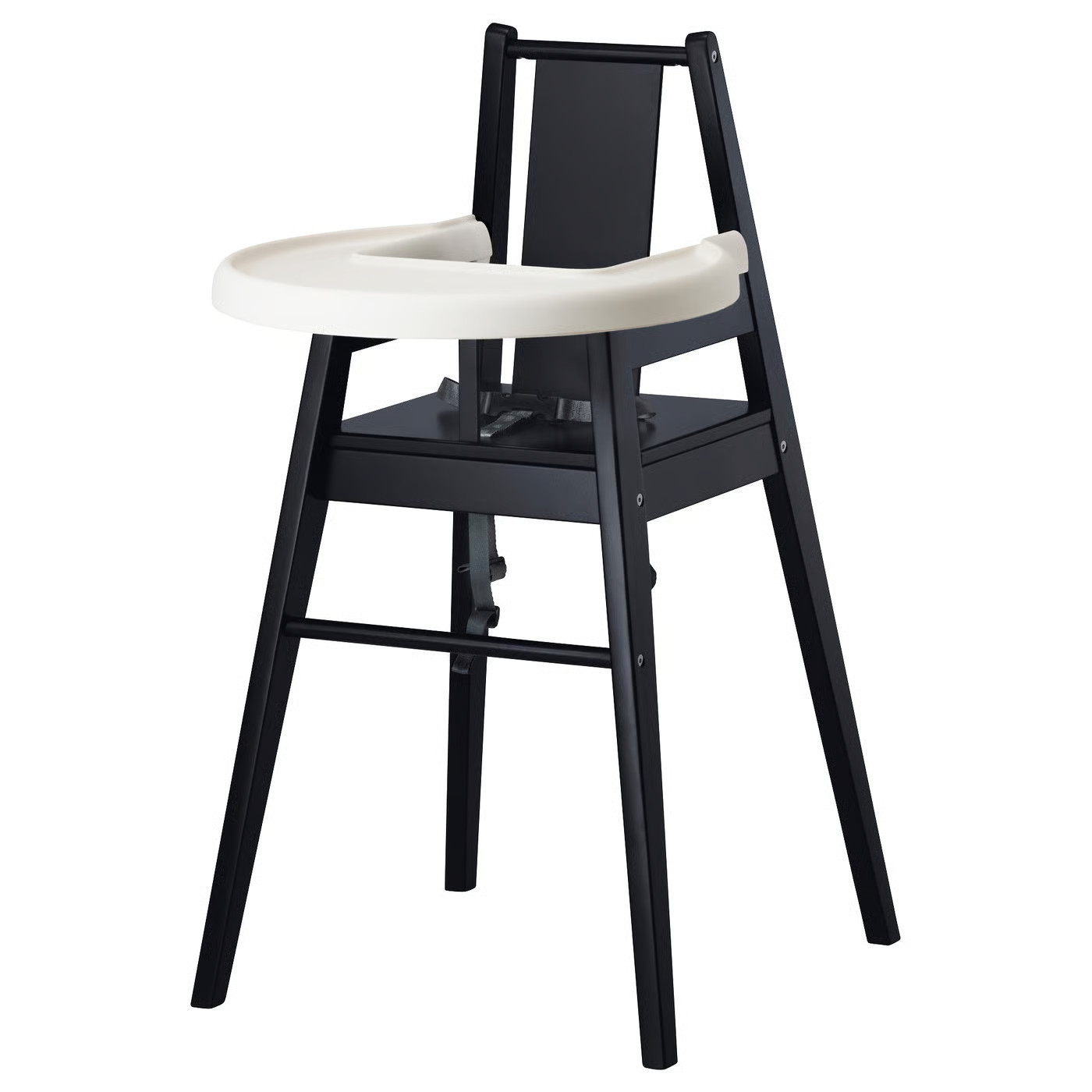 IKEA BLÅMES high chair with tray, black, Width: 20 1/8 | IKEA US