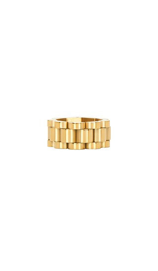 BRACHA Rolly Ring in Metallic Gold. | Revolve Clothing (Global)