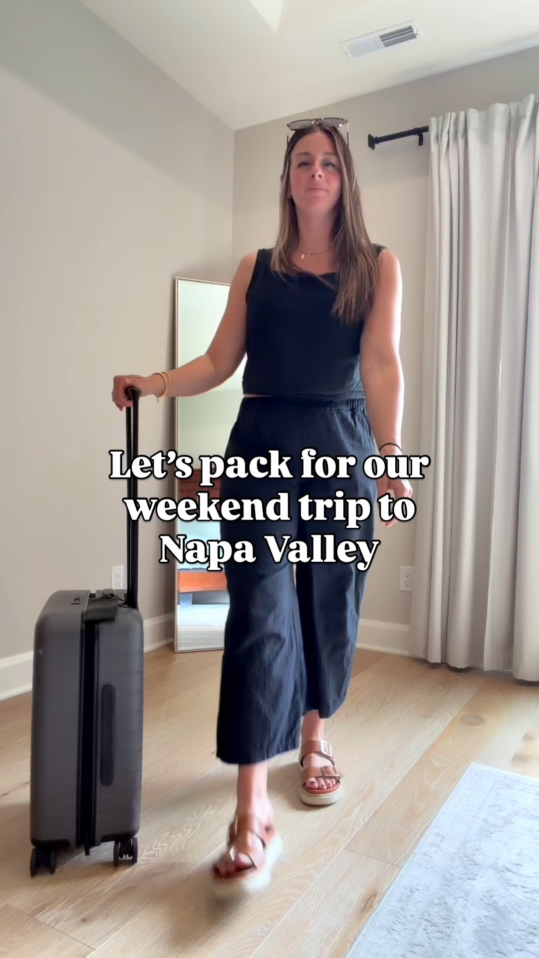 What I’m packing for our weekend trip to Napa valley 

#LTKdayinmylife #LTKTravel #LTKSeasonal