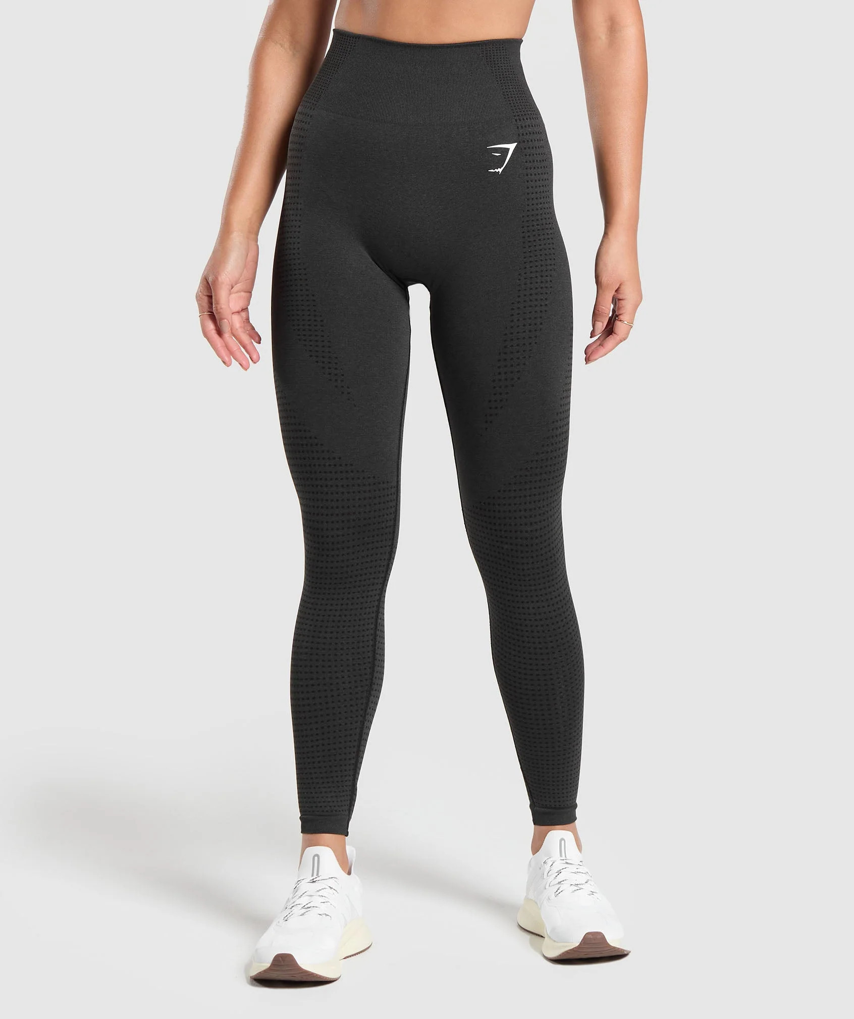Gymshark Vital Seamless 2.0 Leggings - Black Marl | Gymshark CA